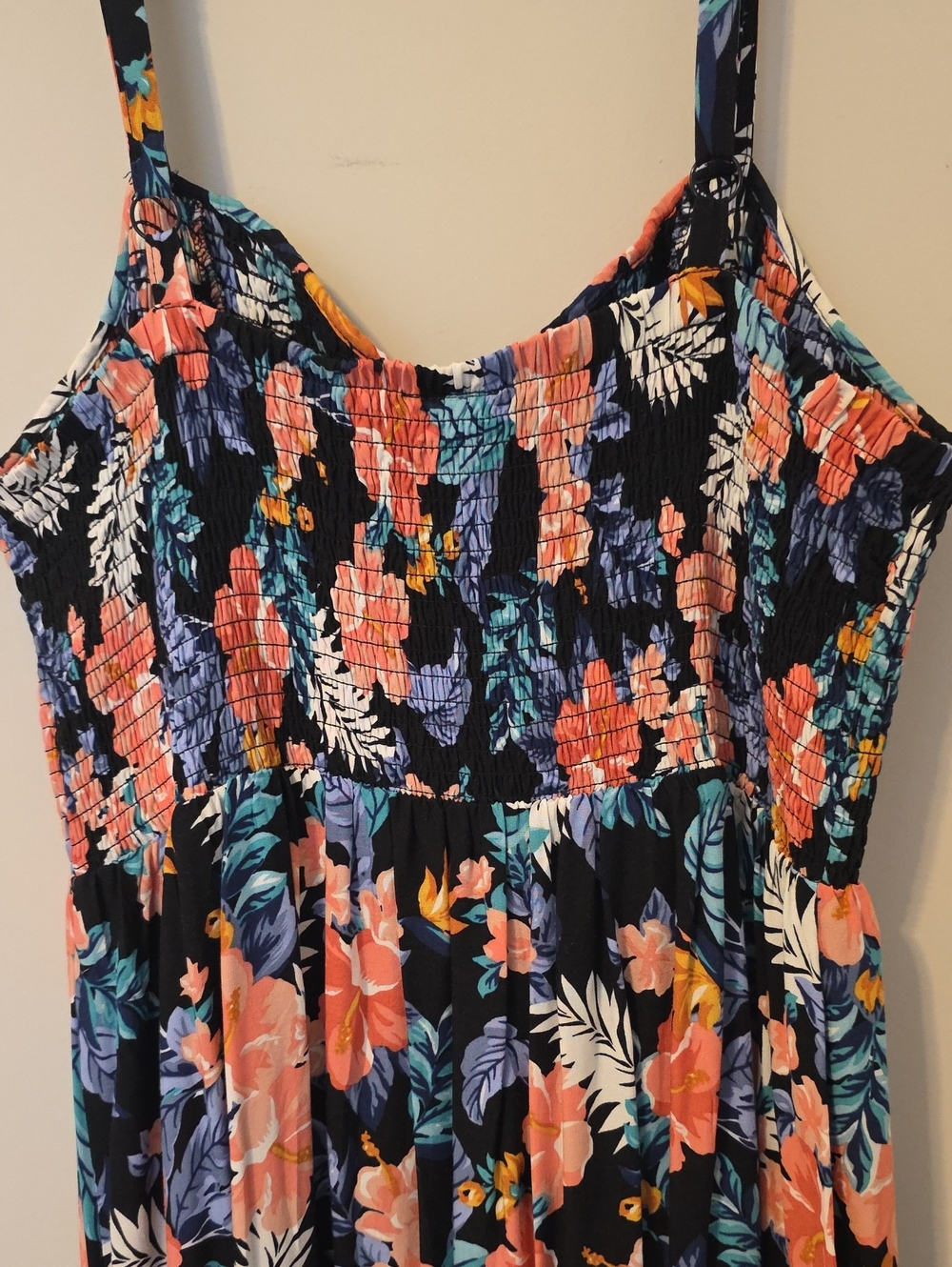 Torrid Smocked Sweetheart Neckline Floral Sundress - Picture 5 of 10